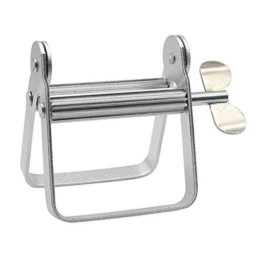 Naroote Toothpaste Squeezer Tube Roller, Multifunctional Metal Toothpaste Tube Squeezer Paint Tube Wringer Tooth Pastetooth Paste Squeeze for Artist, Hair Salon, Painter