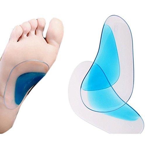 DR FEDOR Orthopedic Gel Arch Support Insoles -Flat Feet Support Gel Pads Silicone Shoe Inserts