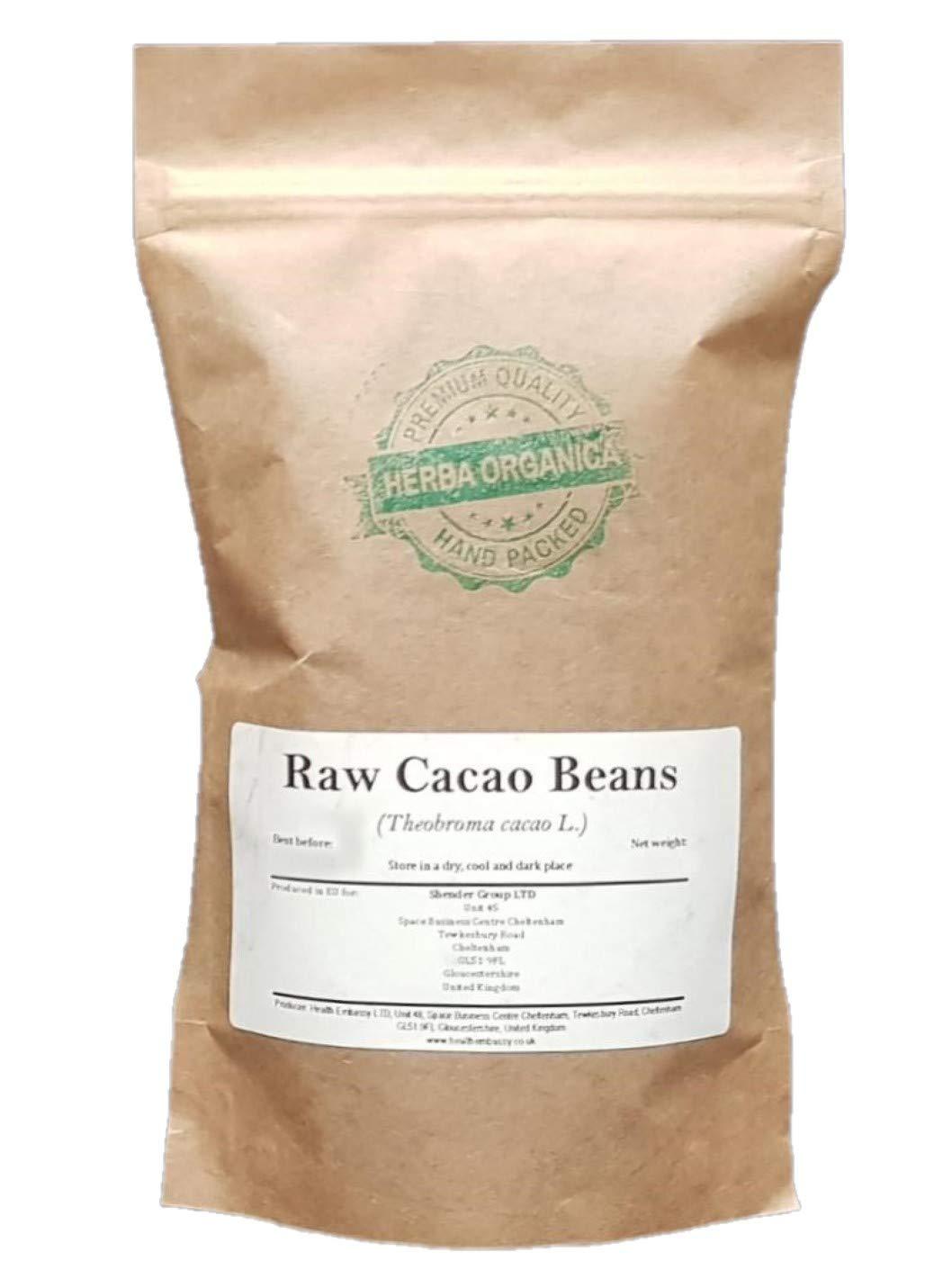 Herba Organica Herba Organica - Raw Cacao Beans - Theobroma cacao L - Cocoa (225g)