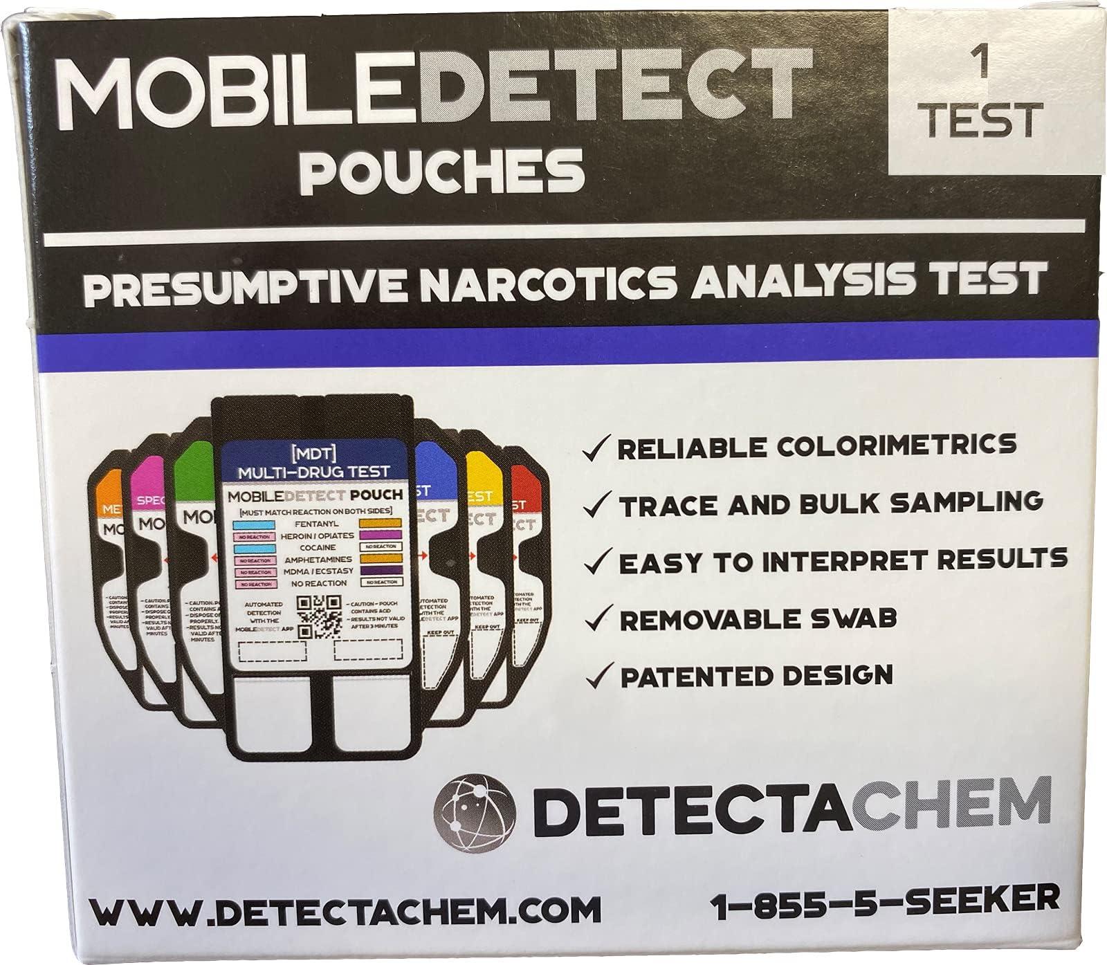 MobileDetect Pouch MobileDetect Pouch Residue Detection Multi-Drug Test Kit - Rapid Surface Residue Detector