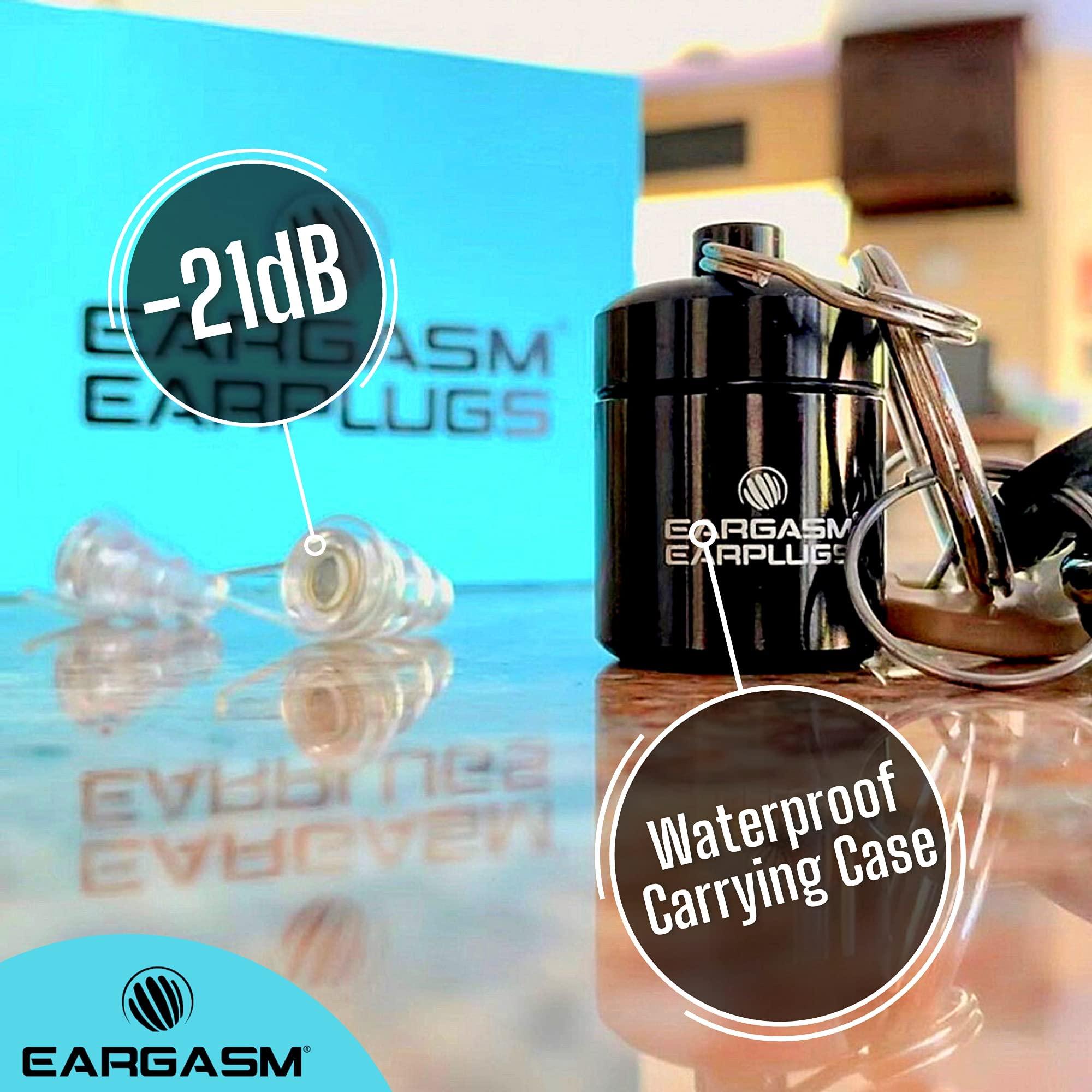 Eargasm Eargasm High Fidelity & Smaller Ears Transparent Edition: Earplugs for Concerts, Musicians, Noise Sensitivity and More