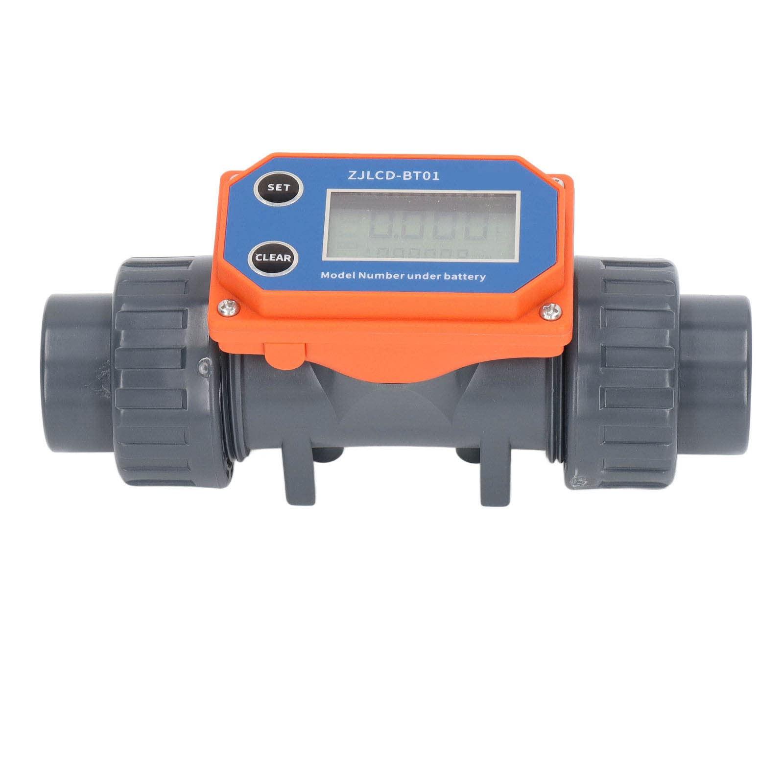 Pyhodi Water Flowmeter, High Accuracy Water Flow Meter Sensitive Response for Swimming Pool