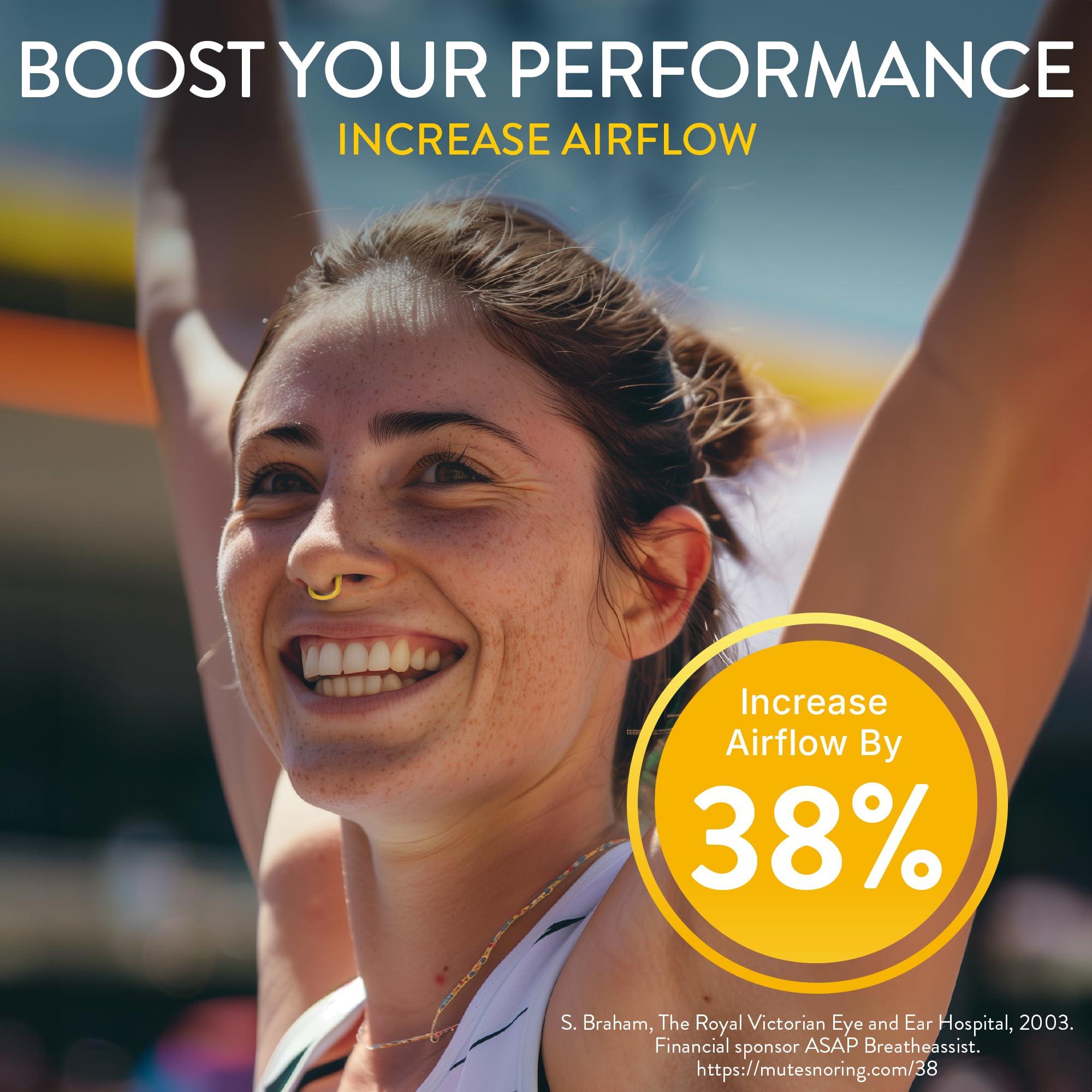 Rhinomed Limited Rhinomed Turbine Nasal Dilator for Athletic Breathing - Trial 3pk - Adult Stocking Stuffers - Improves Airflow During Exercise - Nasal Dilators for Exercise - Internal Nasal Dilator - Lightweight