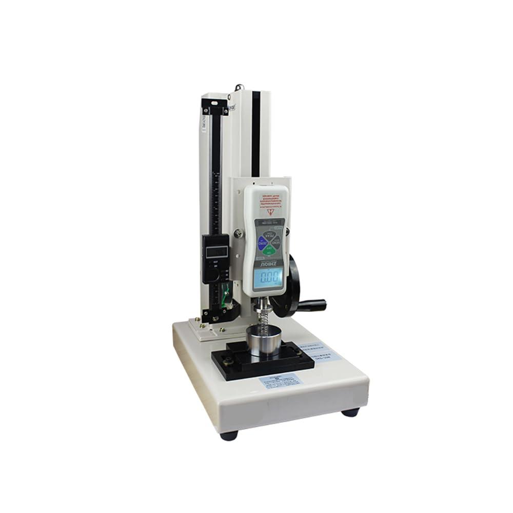AiXun Spring Push Pull Force Gauge for Tension or Compression Testing of Springs, Range 50N