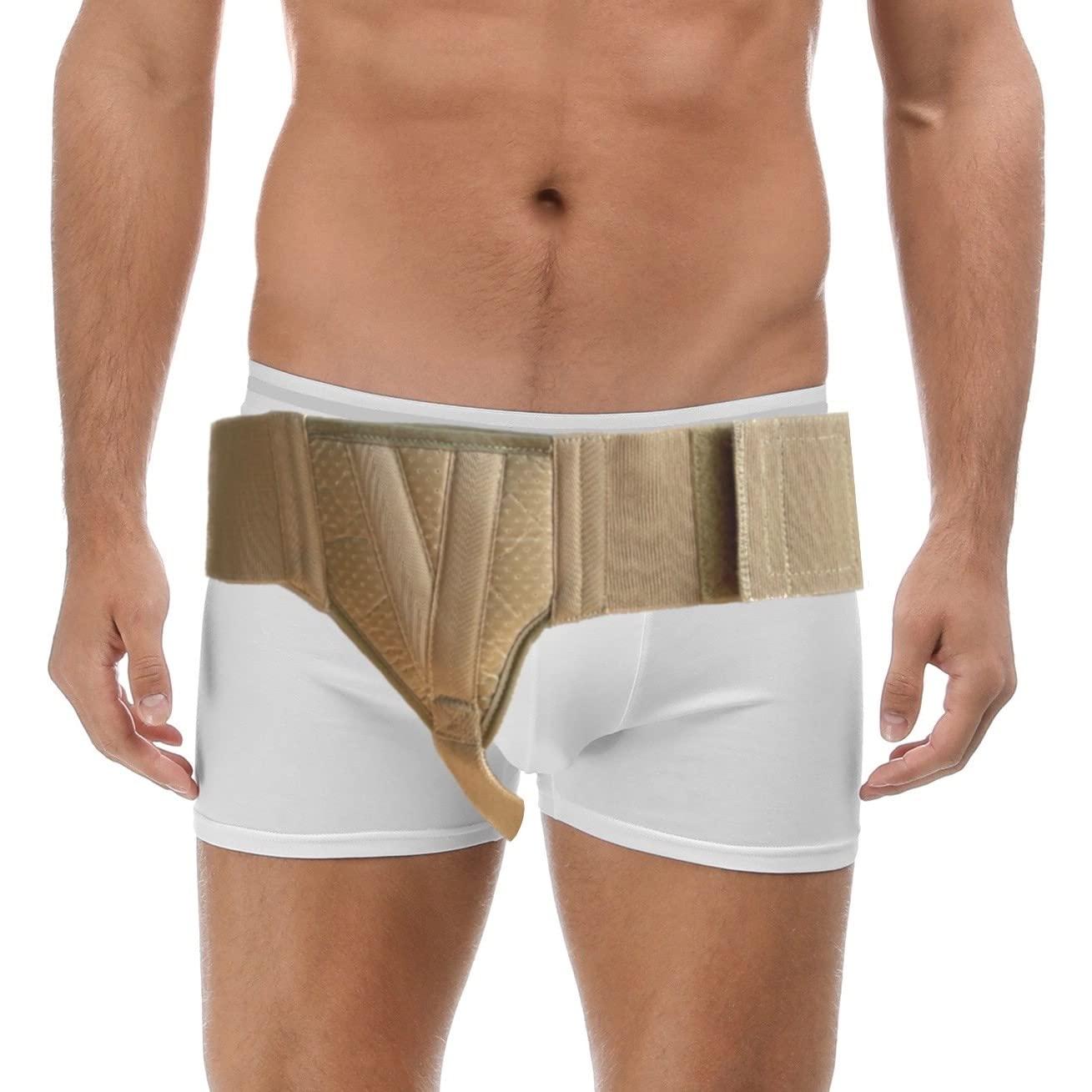 FlexaMed FlexaMed Right Side Inguinal Hernia Groin Belt Beige (L 38-42)