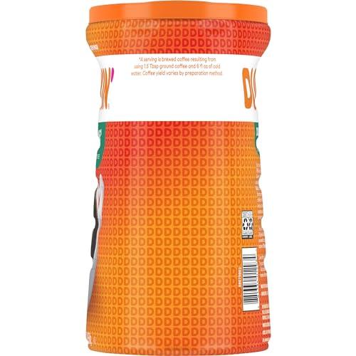 Dunkin' Dunkin\' Decaf Medium Roast Decaffeinated Ground Coffee, 30 Ounce (Pack of 4)