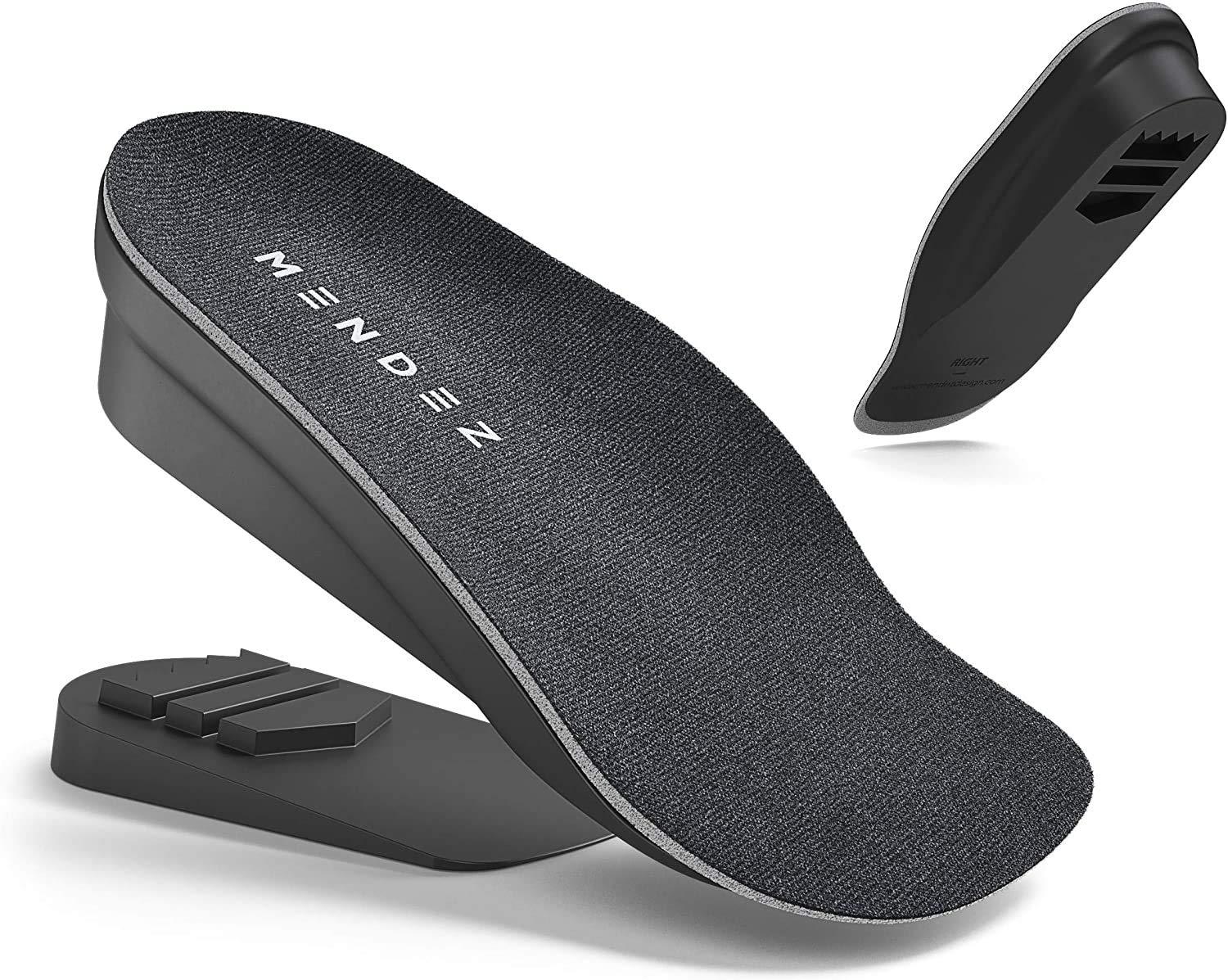 Mendez Mendez Premium Height Increase Insole - Advanced Comfort and Ergonomics, Shoe Lifts for Men & Women (Size 7-12), Heel Lifts for Shoes, Elevator Shoe, Height Increasing, 1.5 inch