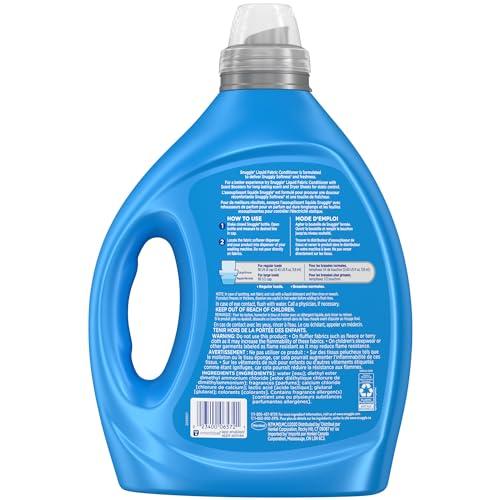 Snuggle Snuggle Blue Sparkle Liquid Fabric Softener, 2X Concentrated, 200 Loads, 80 Fl Oz