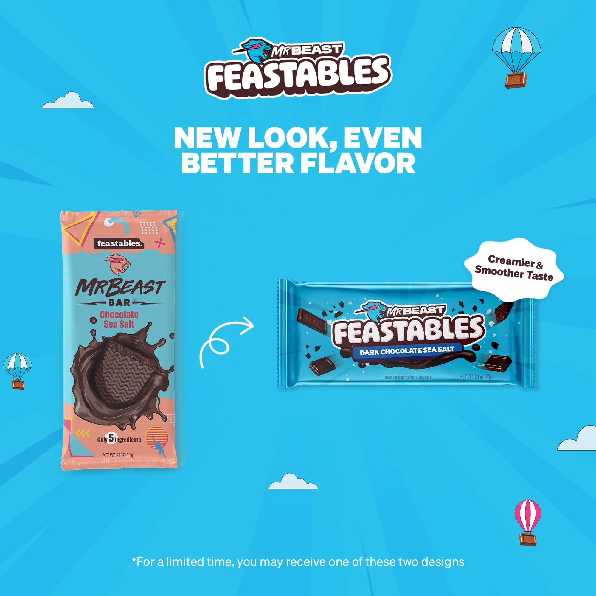 Feastables by MrBeast Dark Chocolate with Sea Feastables - NineLife - Mexico