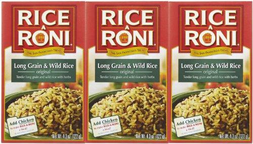 Rice-A-Roni Rice-A-Roni Long Grain Wild Herb Rice ,4.3 ,3 pk