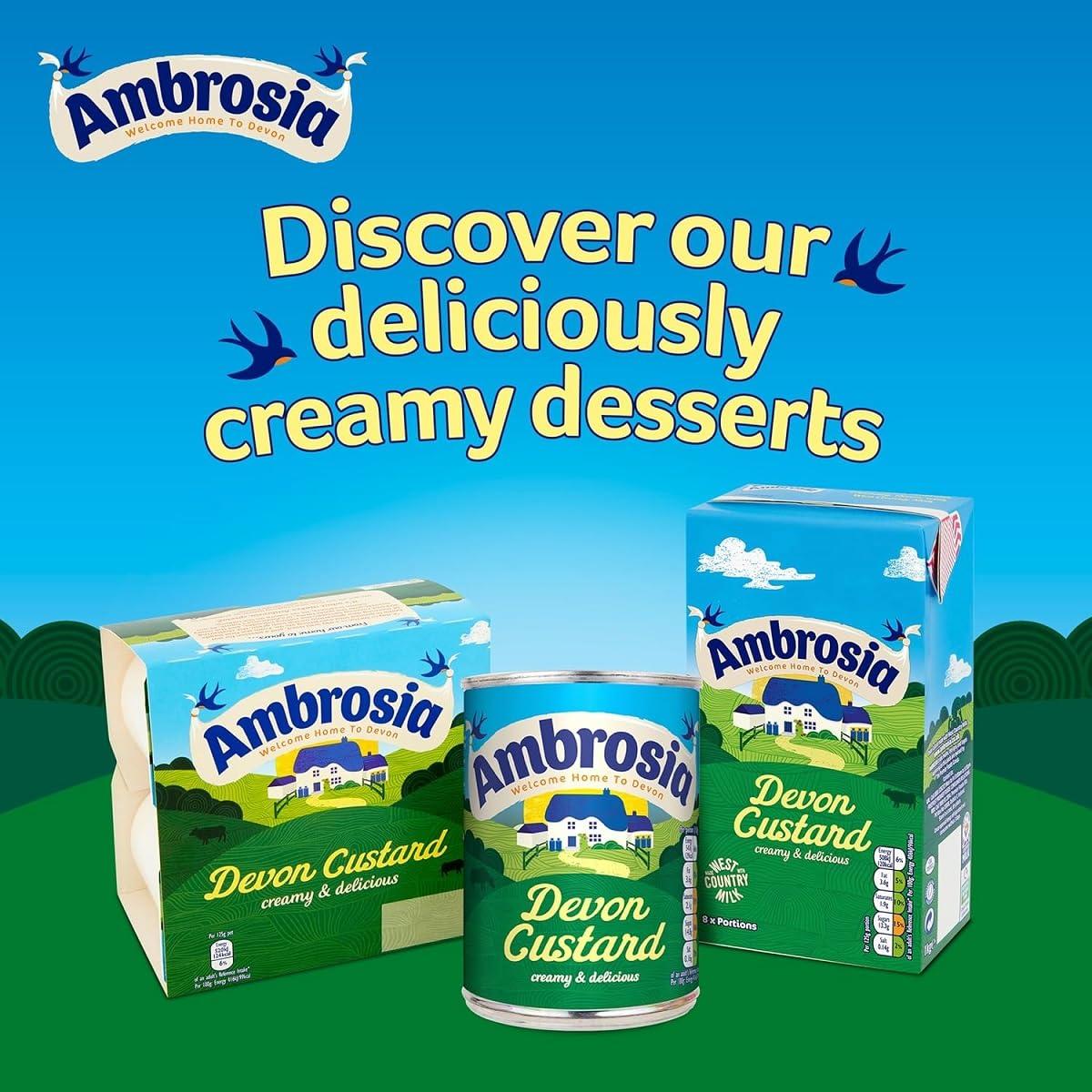 Ambrosia Ambrosia Devon Custard - 400g (3 Pack)