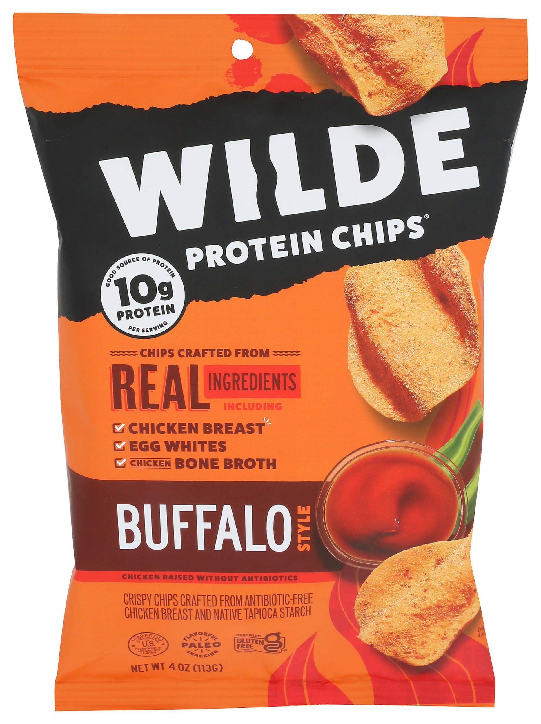 WILDE BRANDS WILDE BRANDS Buffalo Style Chicken Chips, 4 OZ