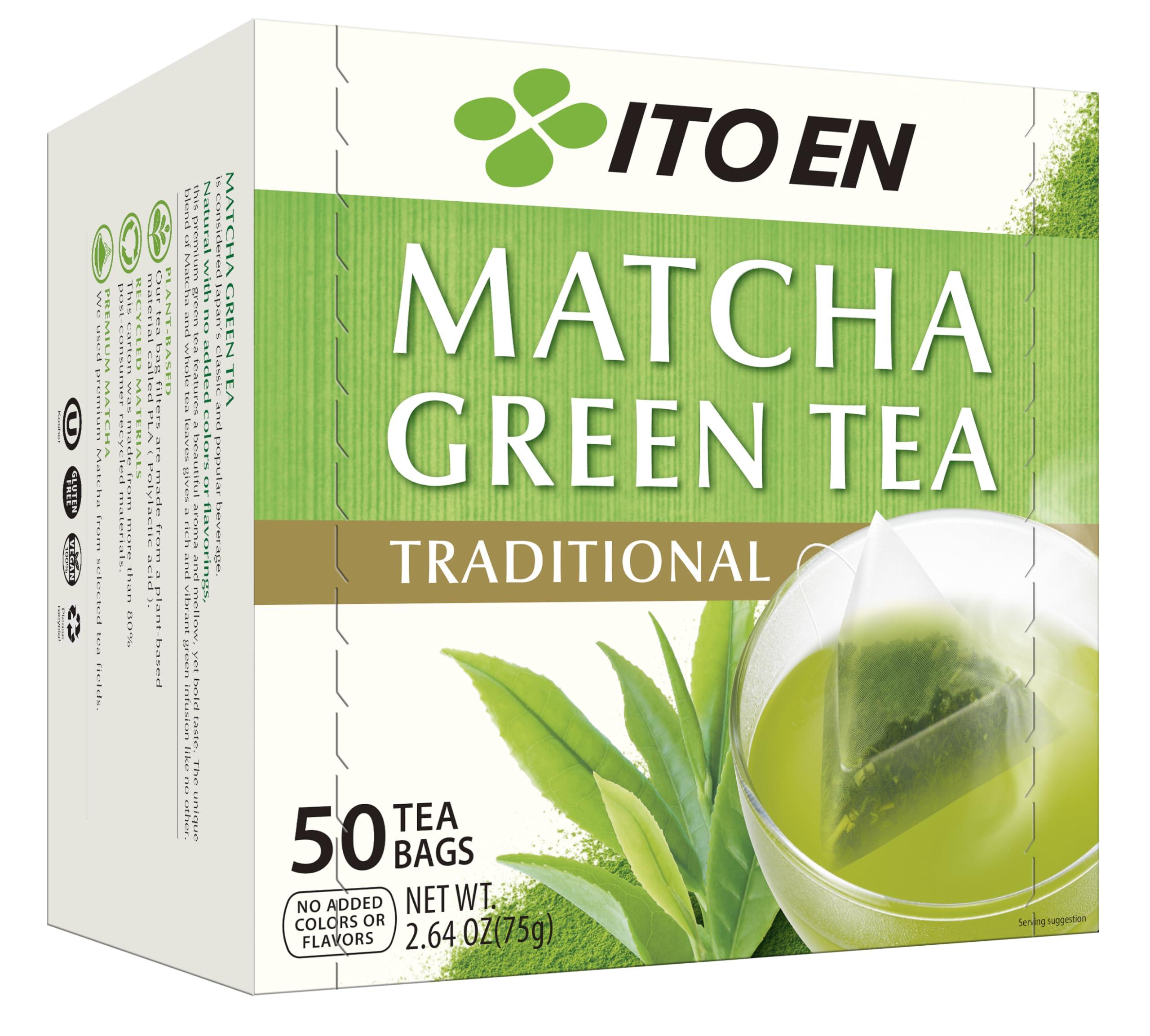 Ito En Ito En Traditional Matcha Green Tea 50 Count Zero Calories, Caffeinated