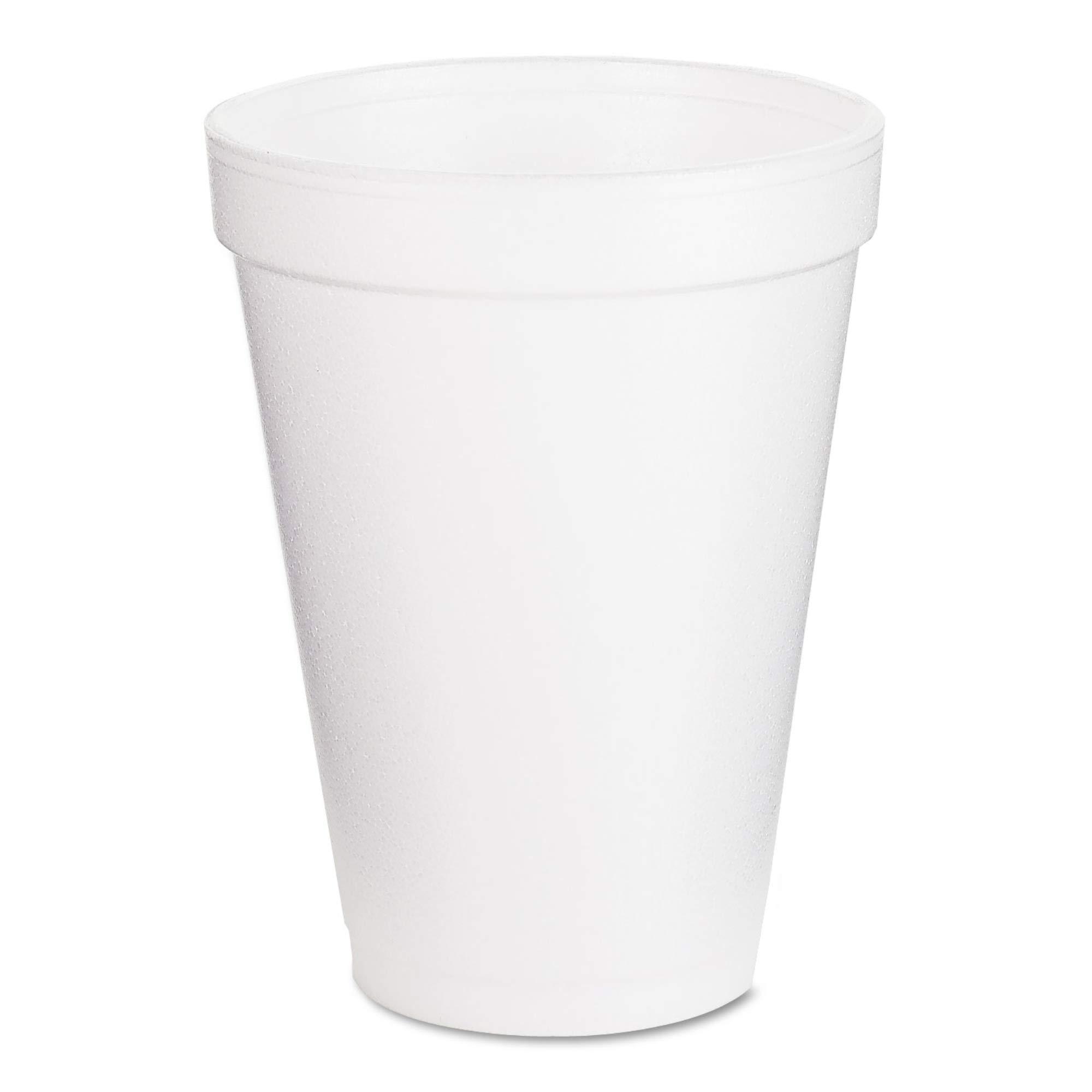 DART Dart 12J12bg Drink Foam Cups 12Oz 25/Pack
