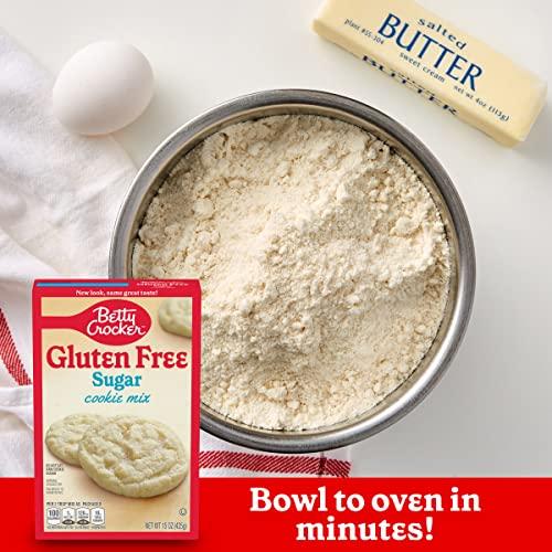 Betty Crocker Betty Crocker Gluten Free Sugar Cookie Mix, 15 oz. (Pack of 6)