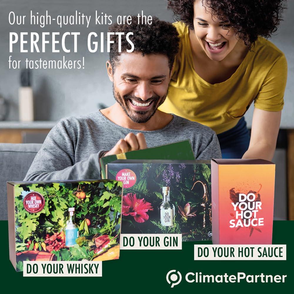 DO YOUR GIN DO YOUR RUM | Rum Making Kit | DIY Gift Sets for Men & Women | Bartender Gift Basket | Rum Gift Set | 12 Botanicals | Birthday Gift for Her, Him