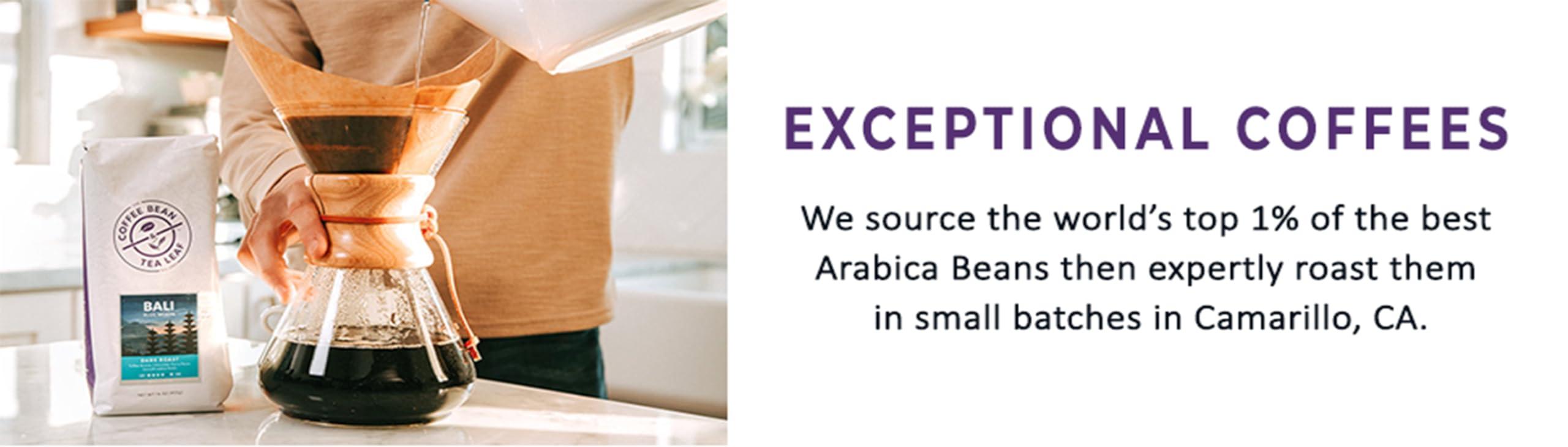 The Coffee Bean & Tea Leaf The Coffee Bean and Tea Leaf, Costa Rica La Cascada, Whole Bean Coffee Beans - 1lb bag (16oz)