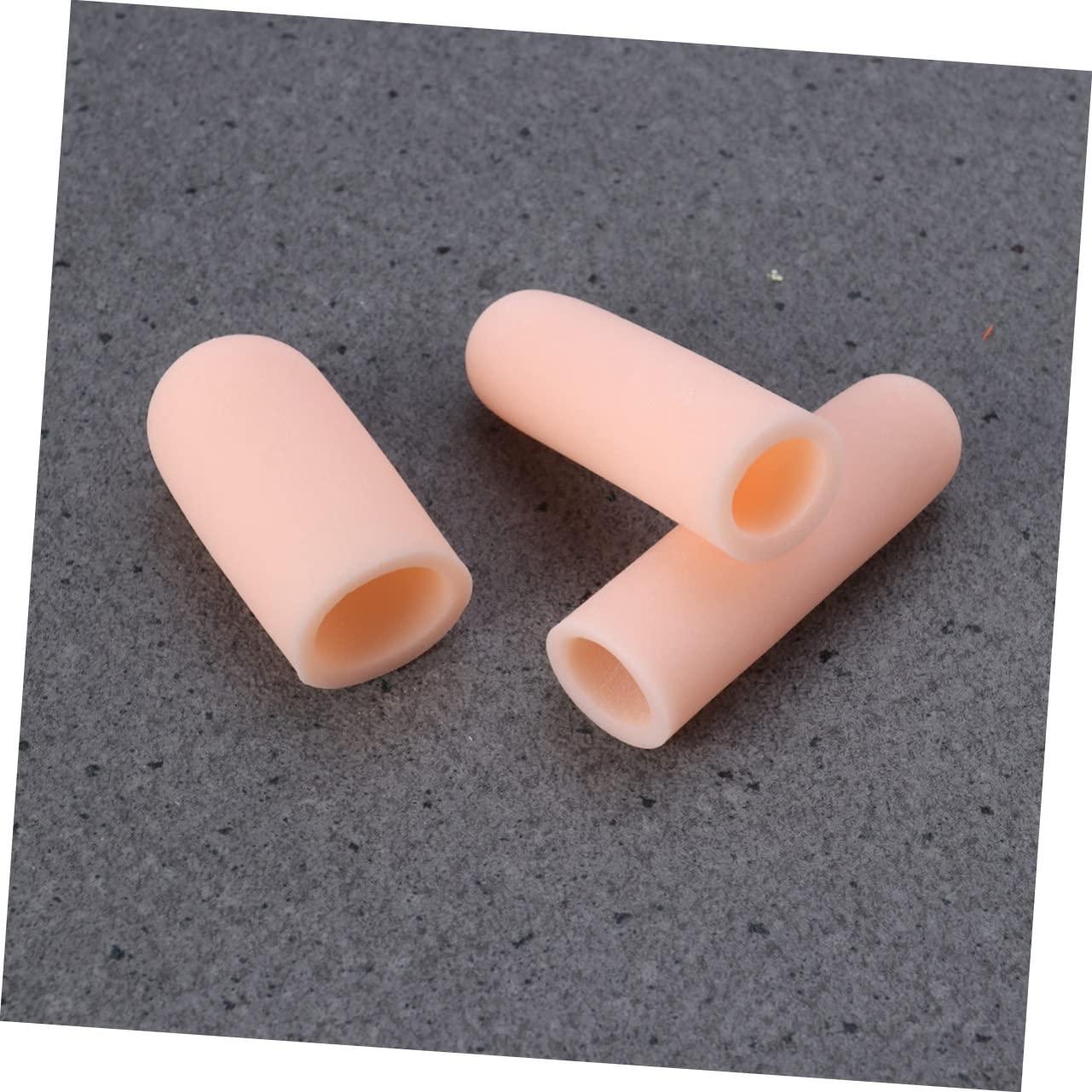 Healeved Healeved 8 Pcs Thumb Protector Thumb Sleeve Toe Sleeve Finger Protectors Invisible Finger Set Beige C01 Finger Covers