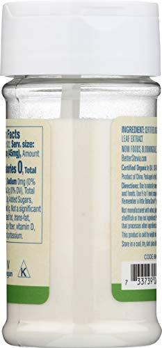 Now Foods Organic Better Stevia Extract Powder Zero Calorie Sweetener (1 Ounce)