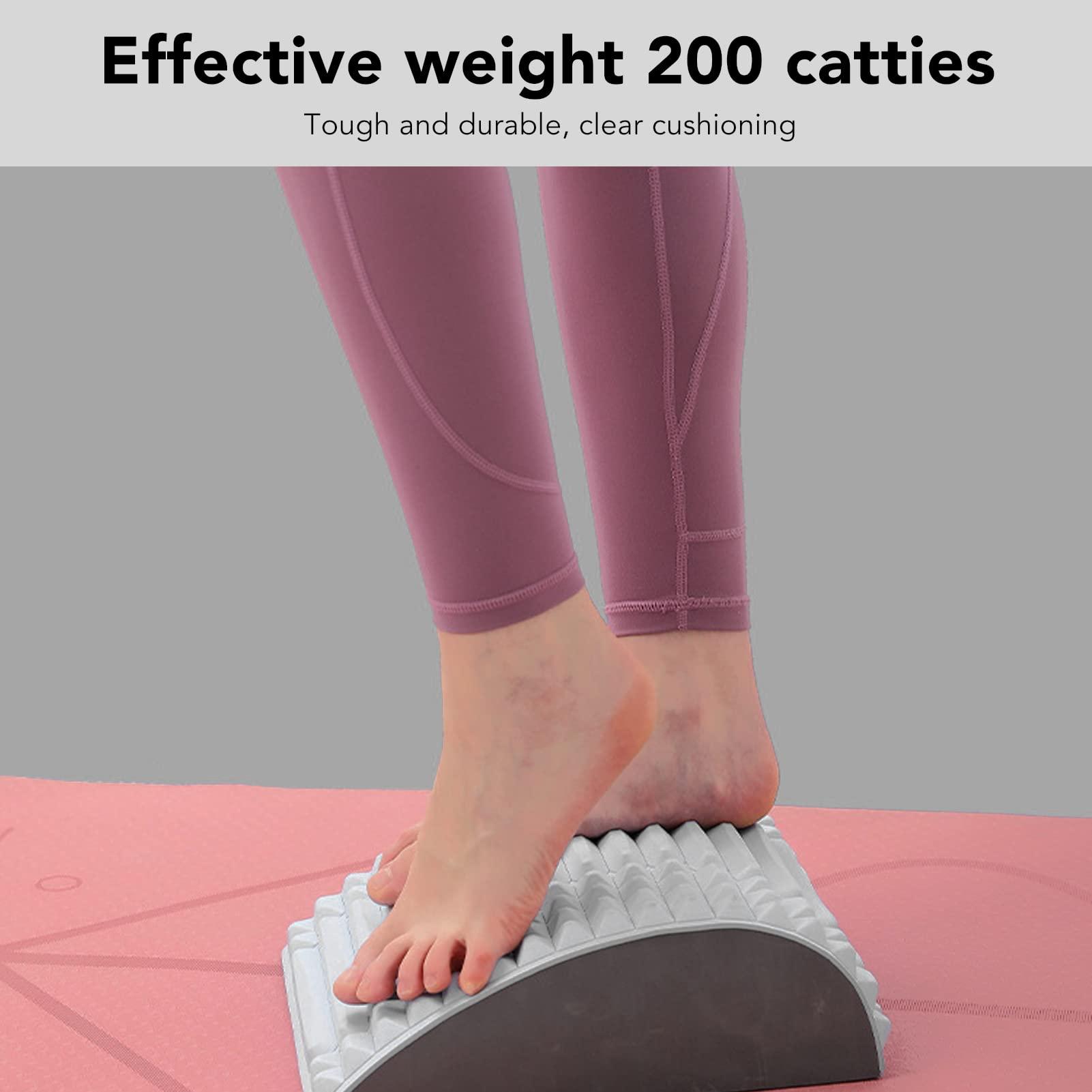 Diydeg Back Stretcher for Lower Back Pain Relief, Neck Cracker Back Cracker Board, Back Cracking Device, Back Massager for Scoliosis, Spine Decompression, Neck and Shoulder Relaxer (Grey)