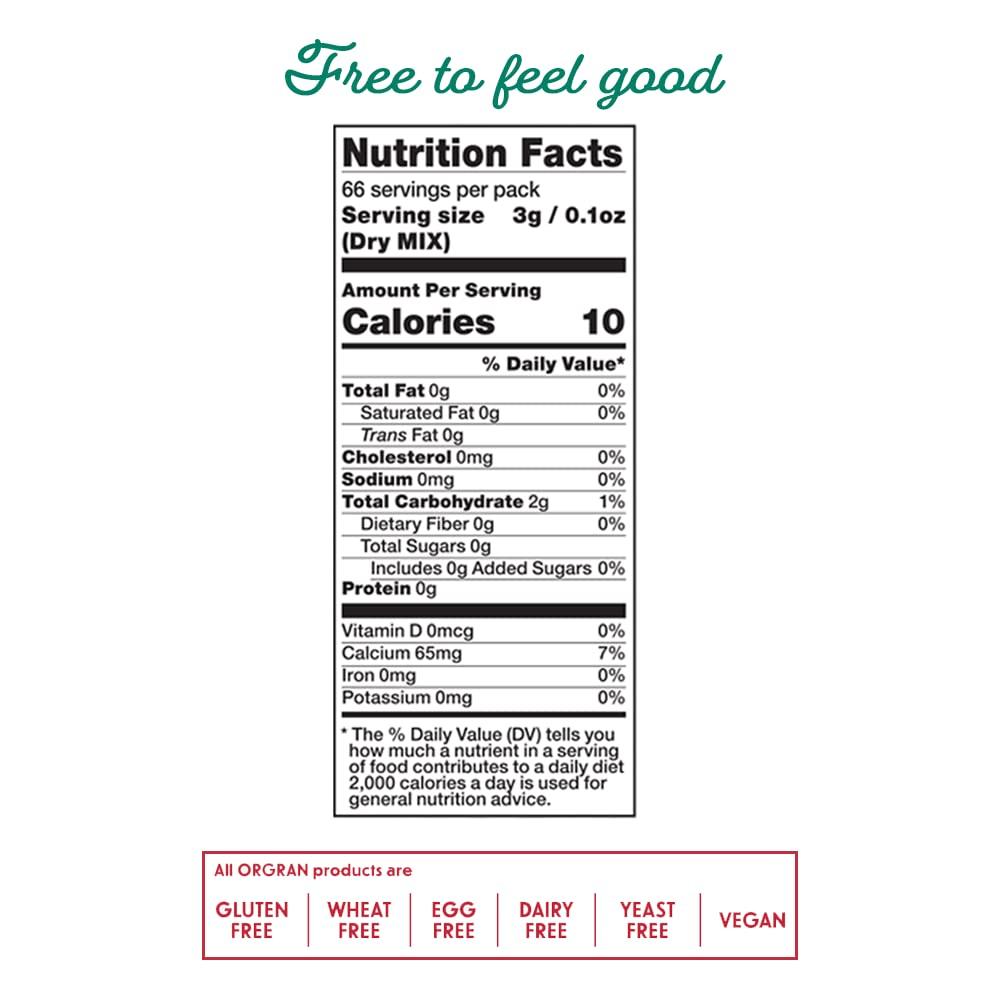 Orgran Orgran – Egg Replacer | Plant Based, Gluten-Free, Non-GMO | Natural Egg Replacer | 7.05 OZ | Vegan Egg Substitute For Baking…