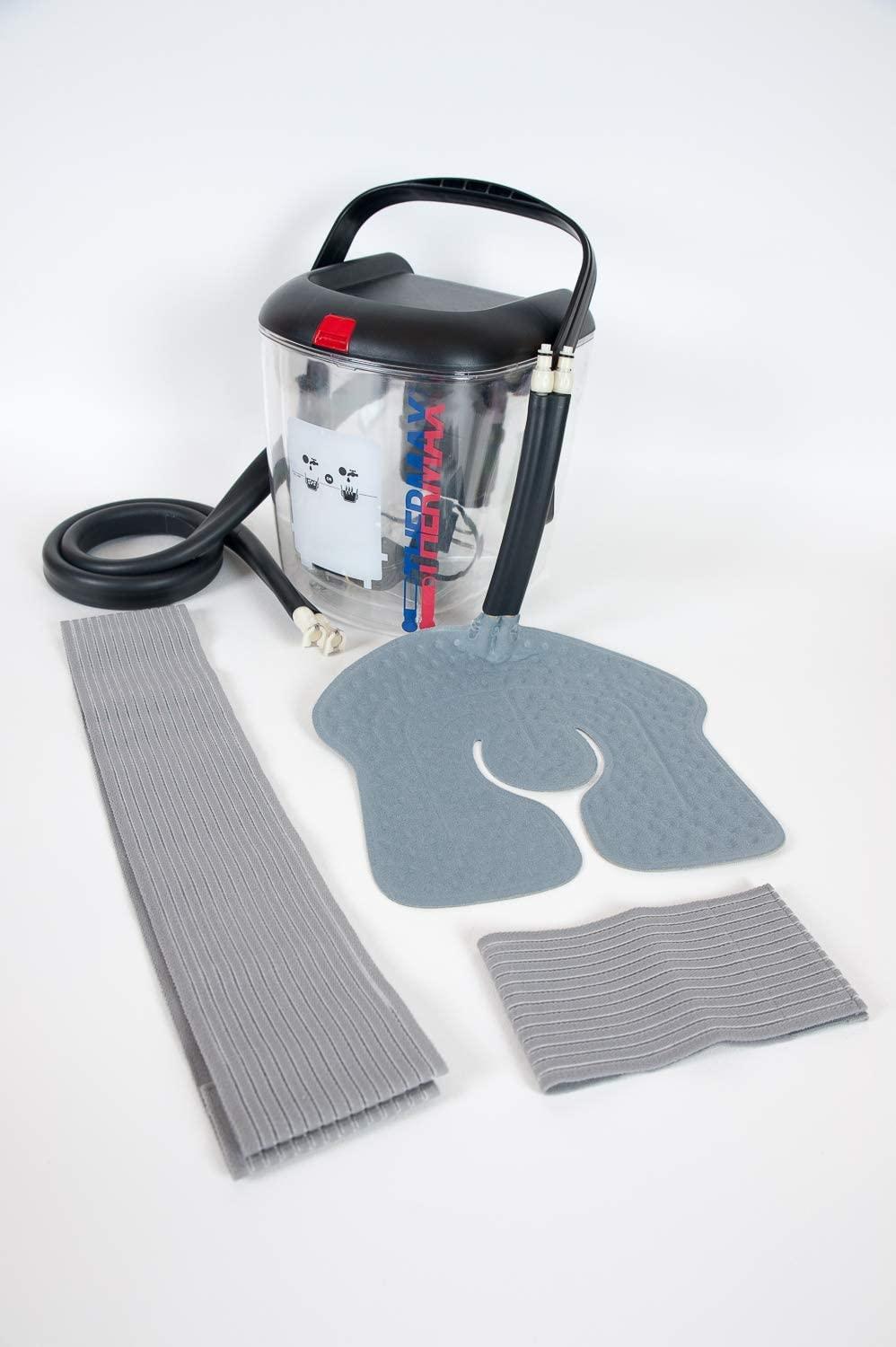 Thermax Cold Therapy Unit with Knee, Back, Elbow, Ankle, Universal pad for Cryotherapy by Thermax