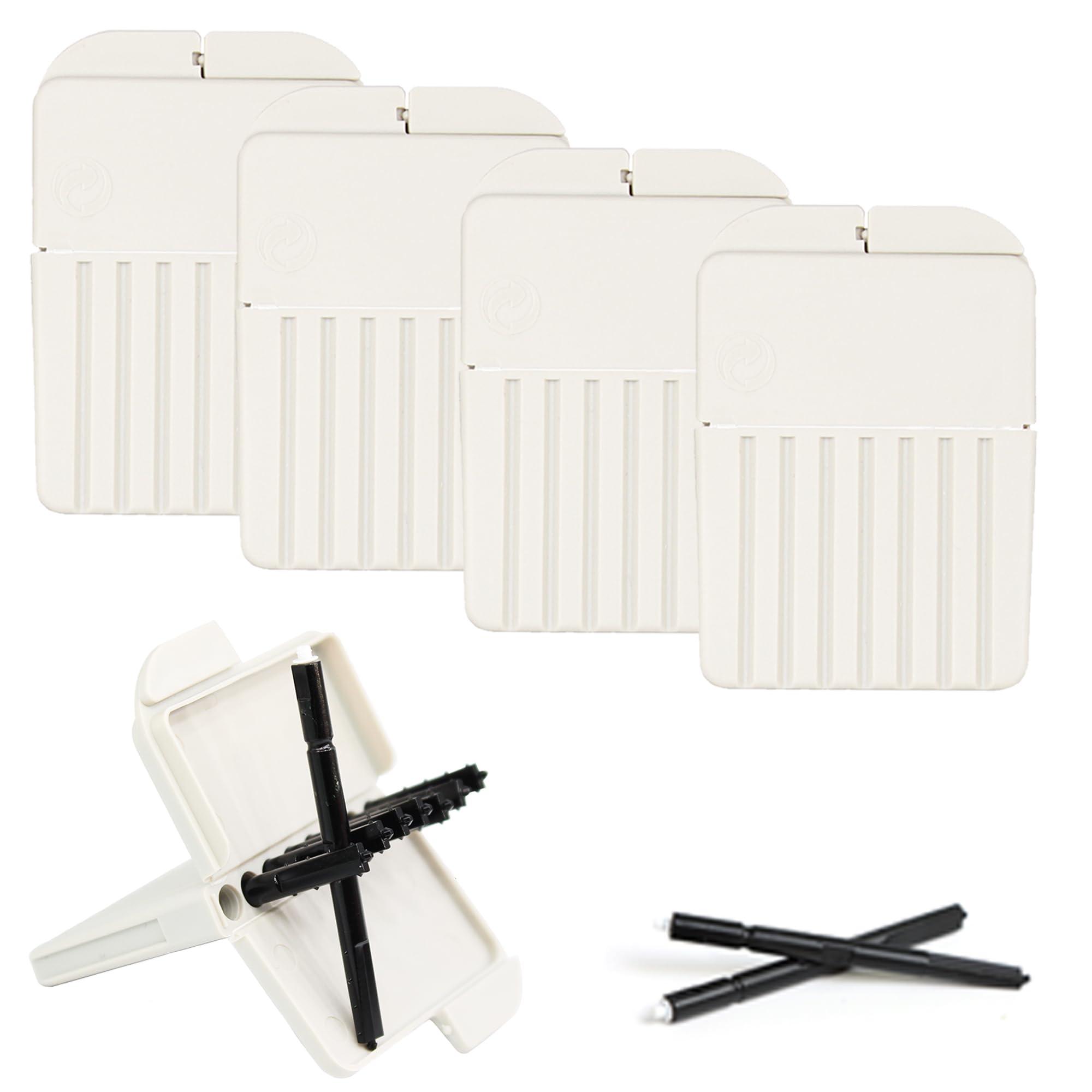 Phirunty (40 Pcs) Cerustop Wax Guard Filters for Hearing Aids Supplies, Hearing Aid Wax Filters Fit Resound, Phonak,Widex and Unitron, Hearing Aids Replacement Parts Cleaning Kit