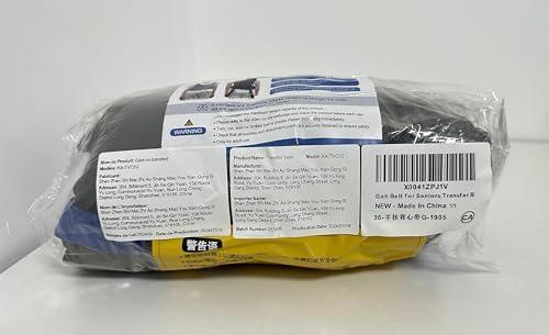 KAVIL Gait Belt for Seniors Transfer Belt Gait Belt with Handles Lift Standing Aids & Supports Physical Therapy Belt Walking Patient Parkinson, Pediatric Elderly Aids for Living