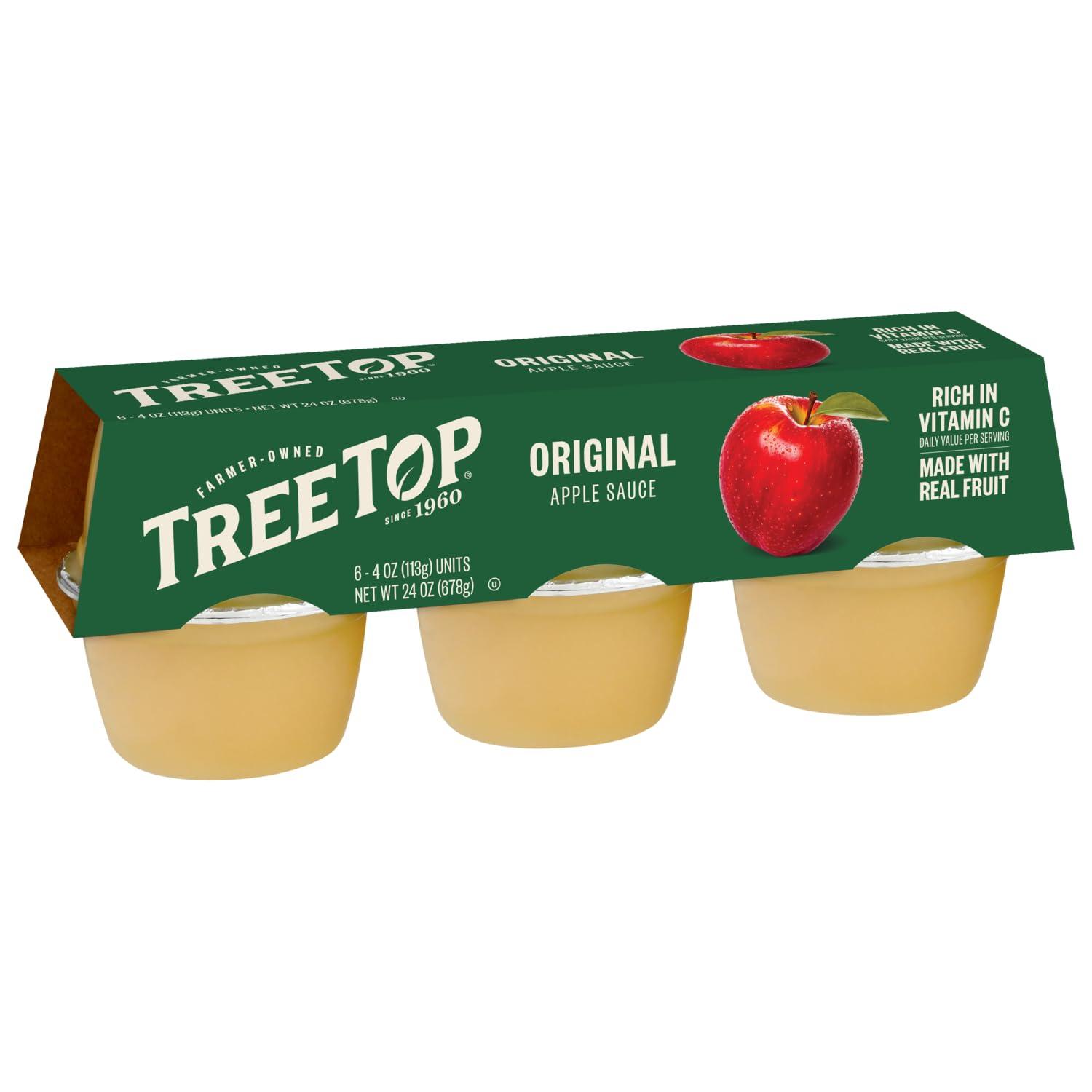 Tree Top Tree Top Original Apple Sauce, 6 Count (Pack of 6)
