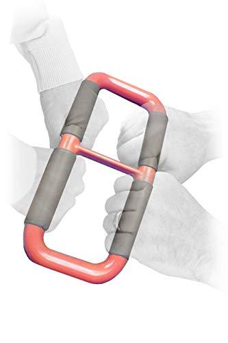Able Life Comfortably Independent Able Life Handy Handle, Lift Assist Device for Elderly and Disabled, Patient Standing Aid for Handicapped, Red with Rubber Grip