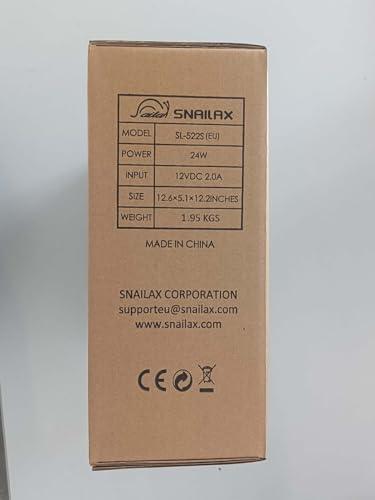 Snailax Snailax Shiatsu Foot Massager with Heat,Foot Warmer for Women,Men,Electrick Foot Massager Machine for Neuropathy, Plantar Fasciitis, Foot Heater Under Desk, Gifts, Size 13