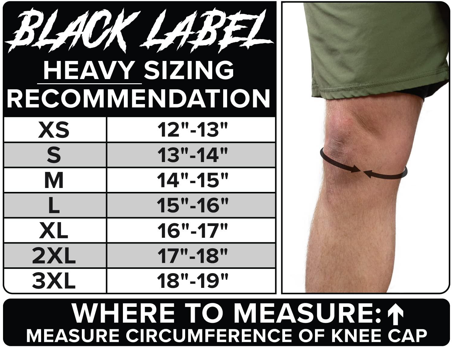 SERIOUS STEEL FITNESS SERIOUS STEEL FITNESS Neoprene Weightlifting Knee Sleeve Powerlifting, Strongman Training (High Compression, X-Large (15-16\"))