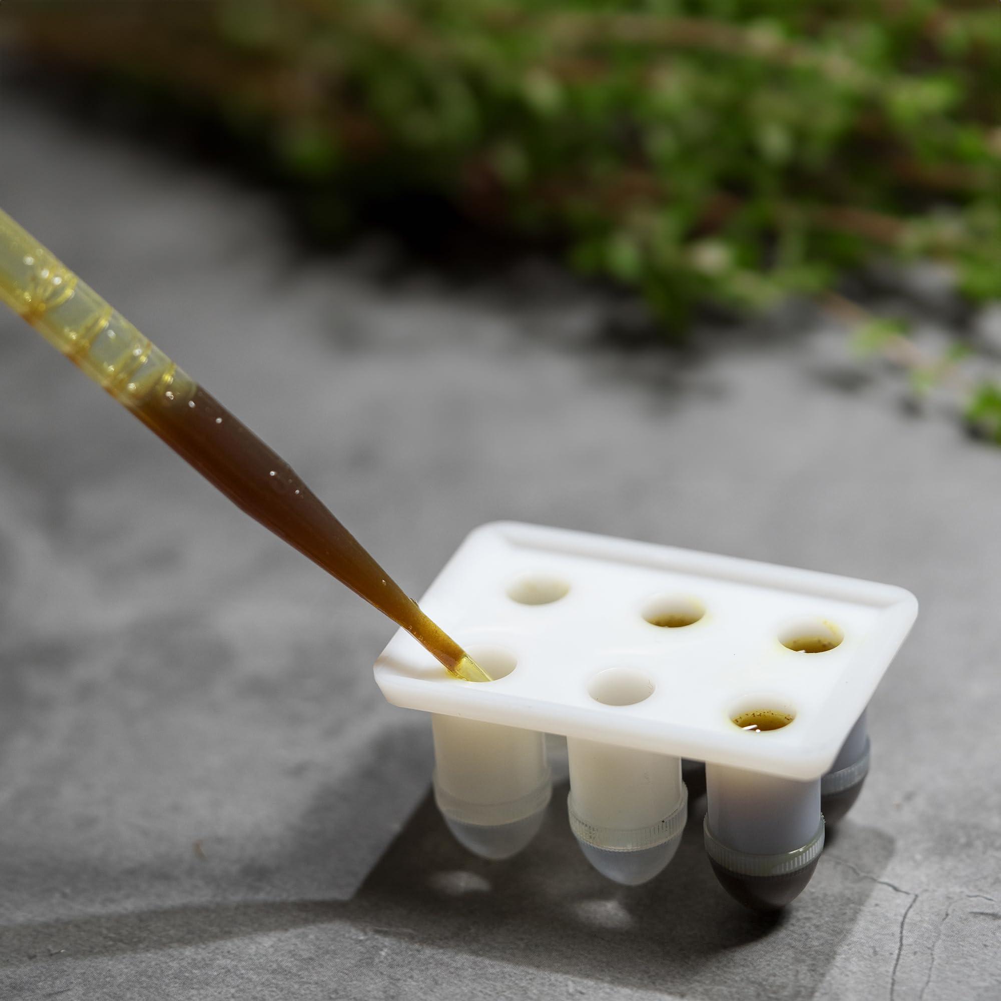 Hoxycom Suppository Molds Kit - Made in France, 3 Sizes (1ml, 2ml, 3ml), Reusable Suppositories Mold - 4 Trays