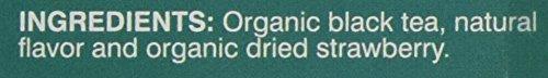 Davidson\'s Tea Davidson\'s Organics, Wild Strawberry, 25-count Tea Bags, Pack of 6