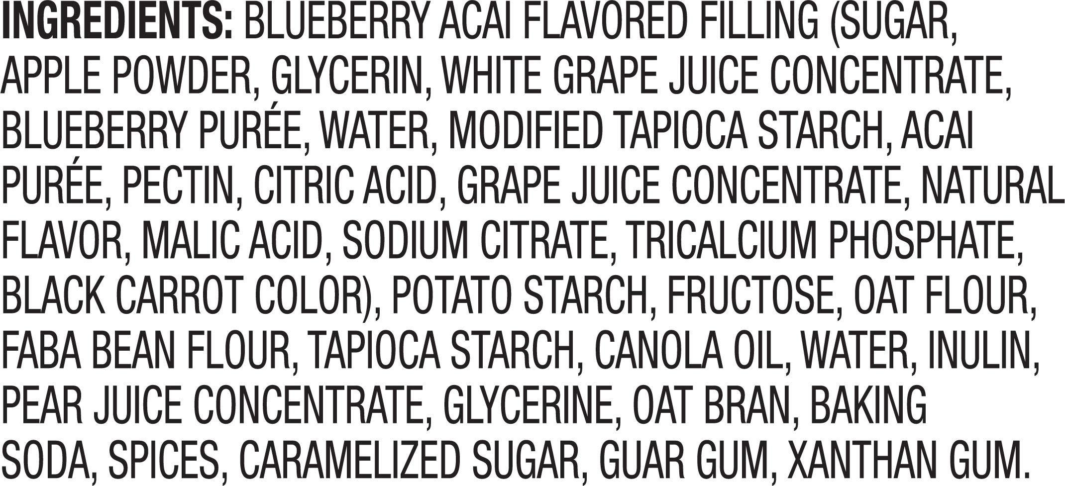 glutino Glutino Gluten Free Oven Baked Bar, Blueberry Acai, Naturally Flavored, 5 ct