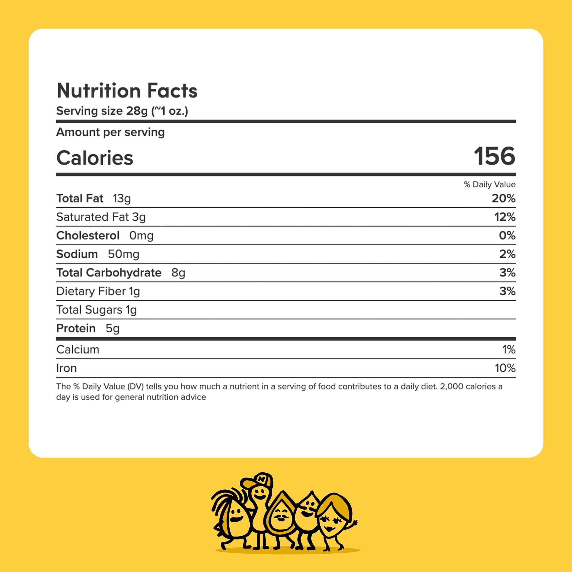 Nuts.com Nuts.com Roasted Cashews (Salted Single Serve) Creamy & Savory Flavor, Healthy Snack for Adults & Kids, Good Source of Protein, Fiber, Calcium, Iron & Healthy Fats Vegan & Gluten-Free 2 Lb Bag