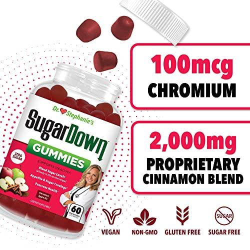 Pharmaganics Pharmaganics Dr. Stephanies SugarDown Gummies Ceylon & Cassia Cinnamon Supplement - 0g Sugar