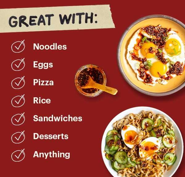 MOMOFUKU Momofuku Chili Crunch Variety Pack by David Chang, 3 Pack (5.3 Ounces Each), Chili Oil with Crunchy Garlic and Shallots, Spicy Chili Crisp Sauce or Ramen Topping