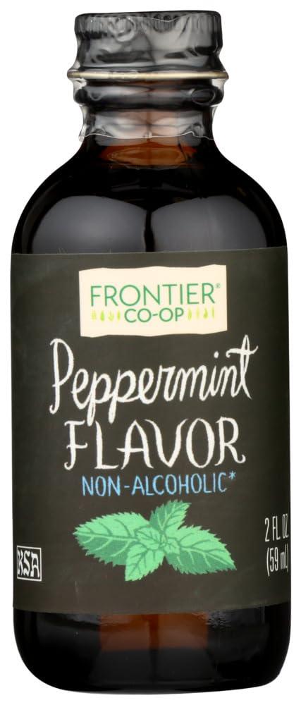 Frontier Frontier Herb Peppermint Flavor, 2 Ounce -- 6 per case6