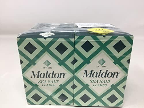 Maldon Salt (4 Pack) - Maldon Salt - Sea Salt MAL-MAL125 | 125g | 4 Pack Bundle