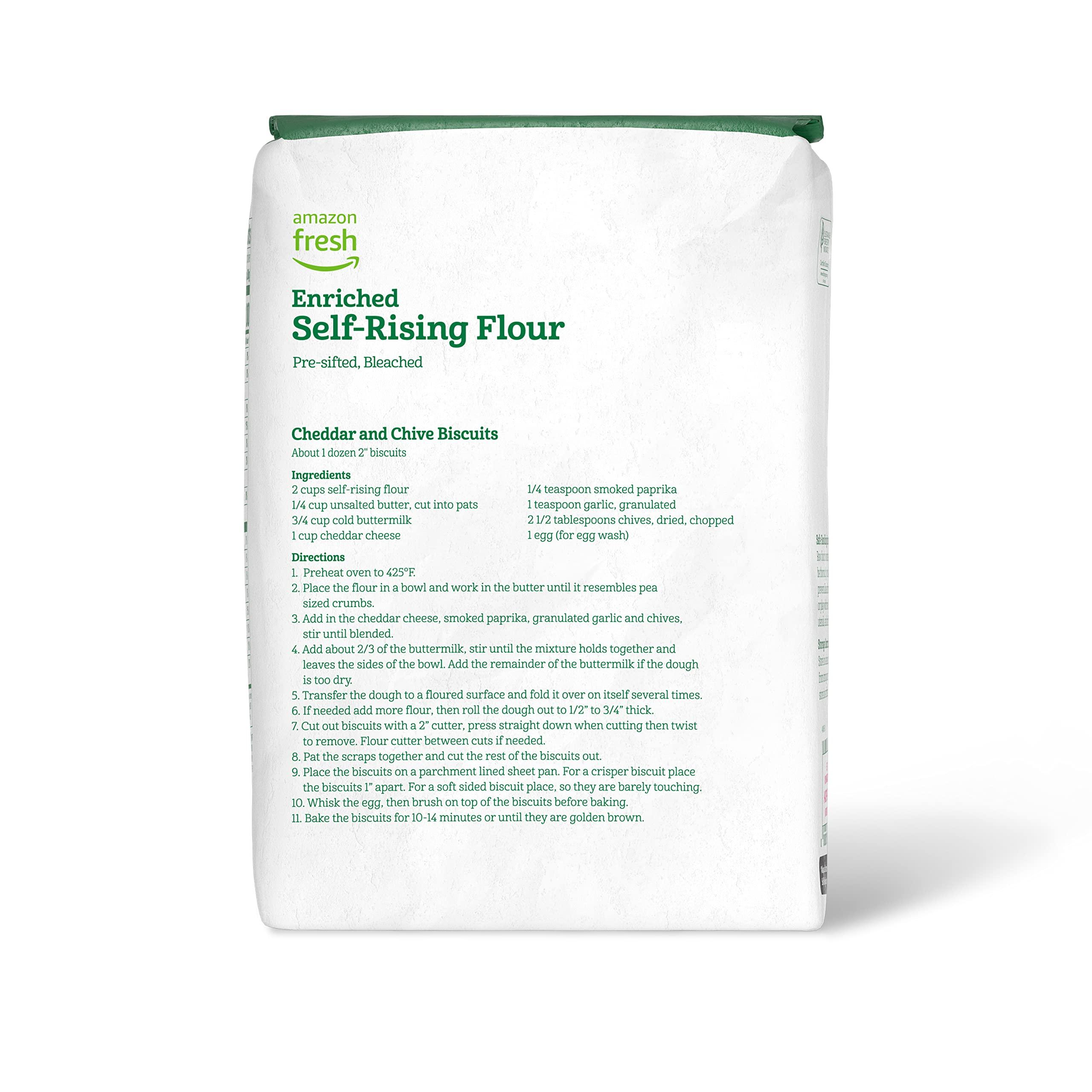 Amazon Fresh Amazon Fresh, Enriched Self Rising Flour, 5 lb