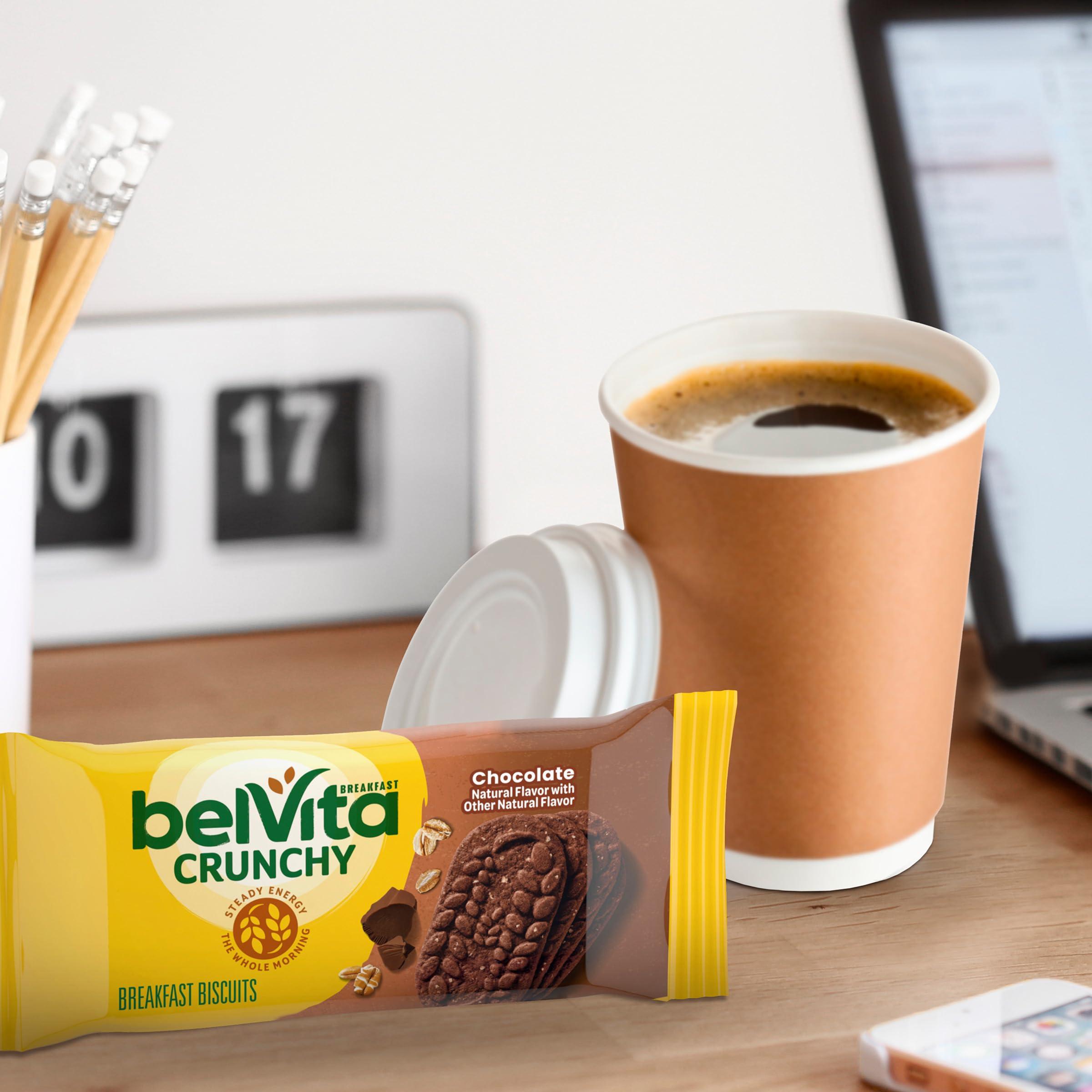 Belvita belVita Chocolate Breakfast Biscuits, 5 Packs (4 Biscuits Per Pack)