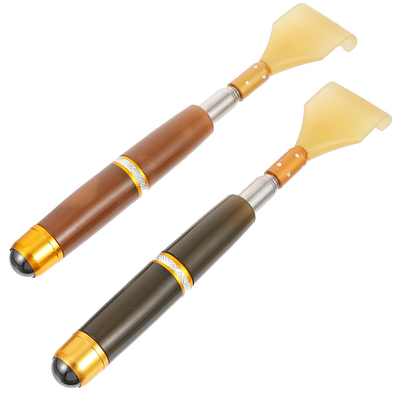 BIENKA BIENKA 2pcs Itch Scratcher Retractable Back Claw Scratcher Massager Long Handle Body Itch Claw Tool for Adult Itchy Scratcher Tool