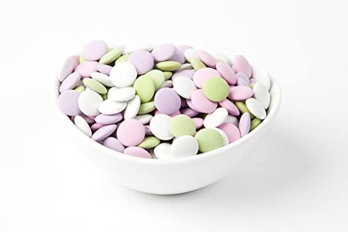 BAYSIDE CANDY Bayside Candy Mint Lentils - Mini Pastel Chocolate Mint Lentils - Pastel Dark Chocolate Mint Lentils (4LB)