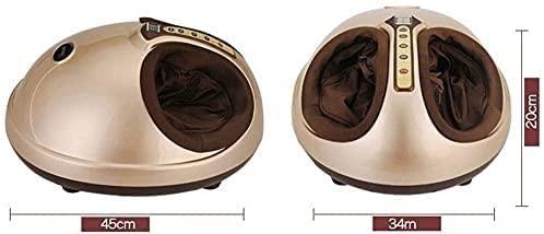 RMENST RMENST Foot Massager Machine with Heat, Deep Kneading, Multi-Level Settings, Feet Massage, for Tired Muscles and Fasciitis, for Home and Office (Color : Gold)