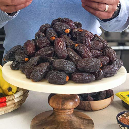 Ziyad Ziyad Large Medjool Dates Authentic Palestinian, Soft and Chewy, No Additives, No Preservatives, 2lb Box