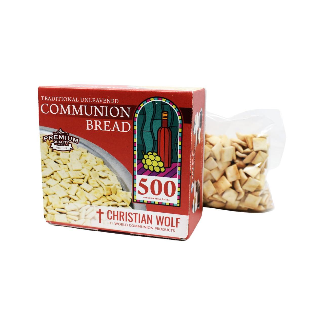 World Communion Cups Unleavened Bread for Communion (500 pieces)