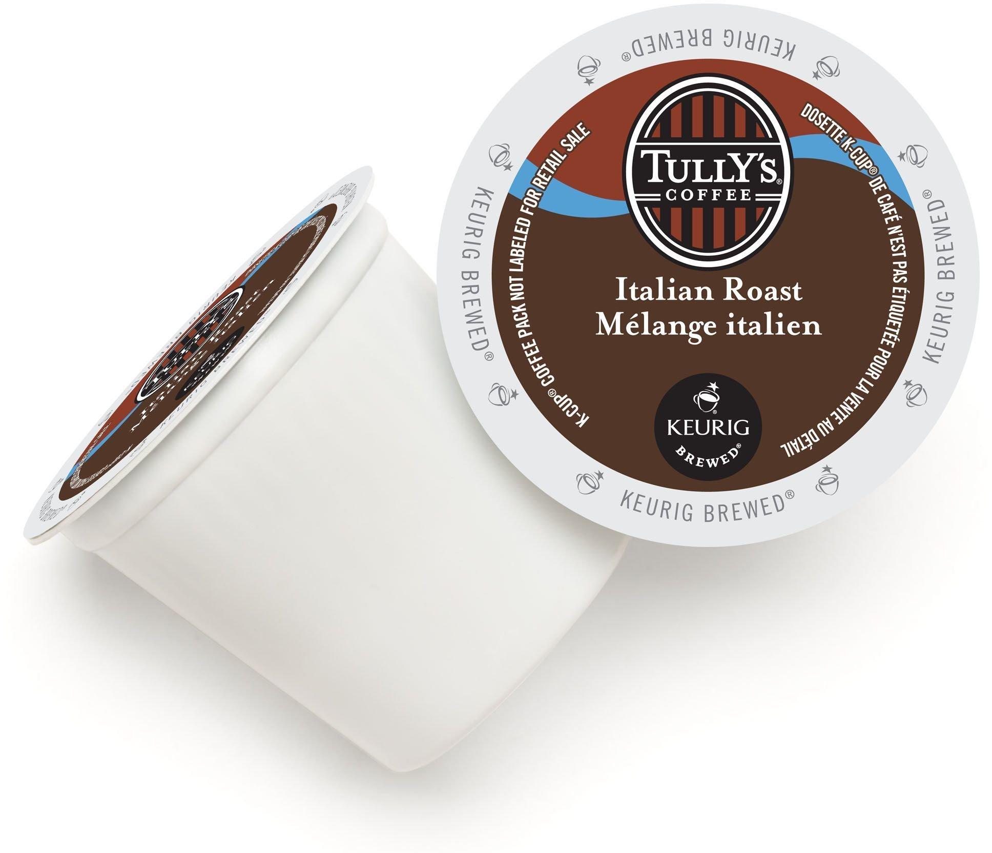Tully\'s Coffee Tully\'s Coffee Italian Roast 108 K-Cups + 12 Bonus K-Cups