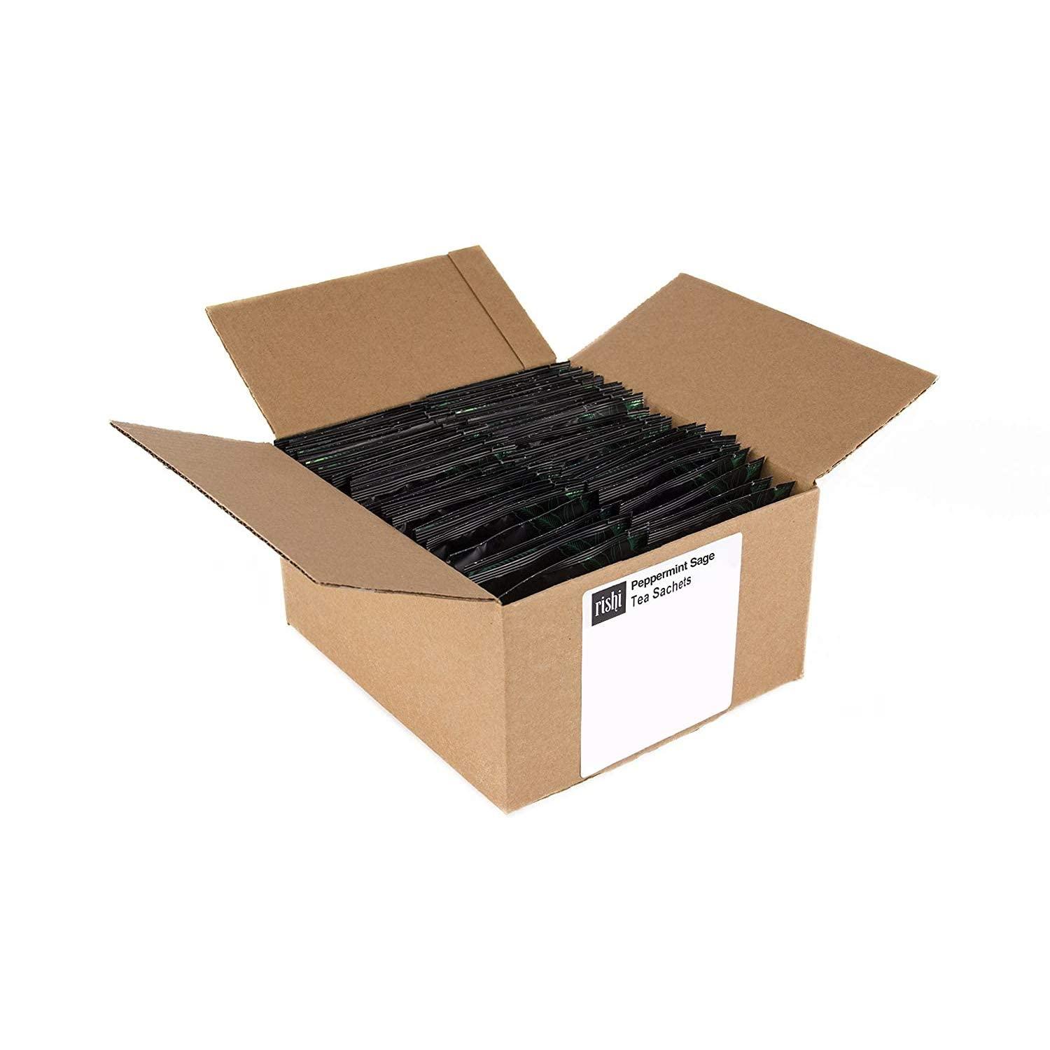 Rishi Tea Rishi Tea Lavender Mint & Chamomile Medley Tea - Organic Sachet Tea Bags, Caffeine Free Botanical Tea Bundle - 50 Count (Pack of 2)