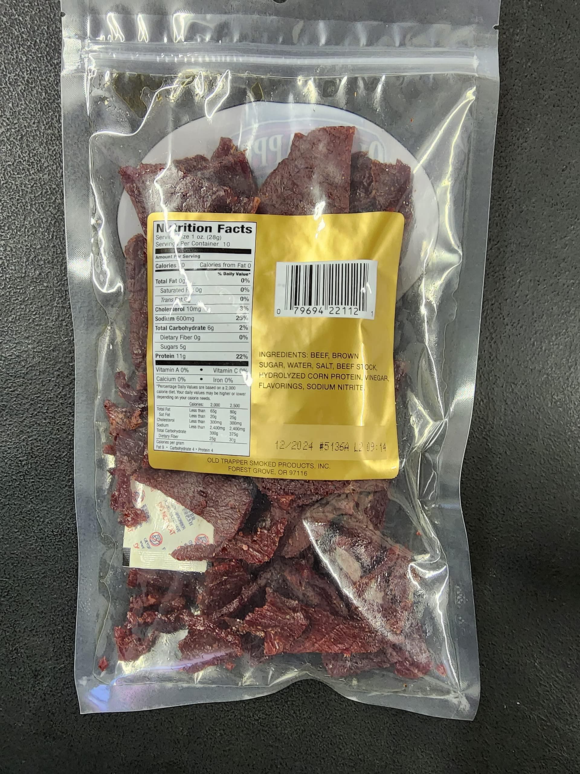 Old Trapper Old Trapper Old Fashioned Beef Jerky 10 oz. Bagged